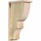 Ekena Millwork Ridgewood Rough Sawn Corbel w/Backplate, Douglas Fir, 8"W x 14"D x 26"H COR08X14X26RID01RDF - alternate 1